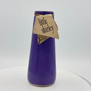 Material Good Little Shirley Tall Lavender Ceramic Bud Vase LS-T-LAV Purple